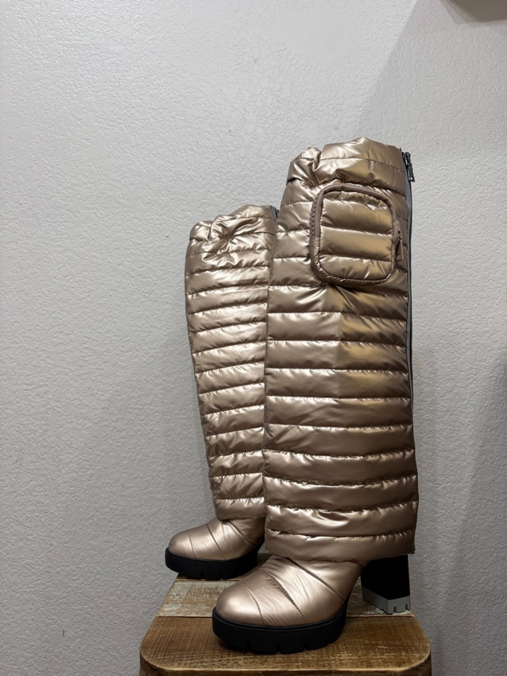 Naturalizer X Think Rolyn Crosswalk Puffer 2 In 1 Boots NEW Size 8 - Picture 8 of 14